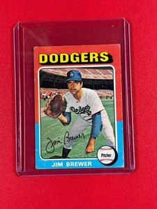 1975 Topps - Jim Brewer #163 - Picture 1 of 2