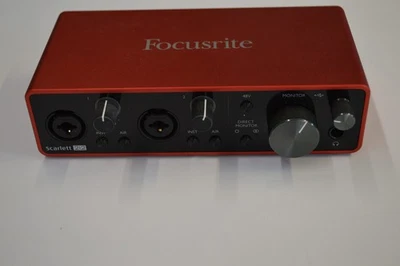 Focusrite Scarlett 2i2 3rd Gen extern USB 2.0 24 Bit maximale 192kHz SEHR GUT - Bild 1 von 2