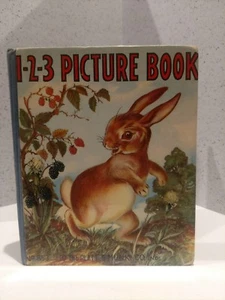 1-2-3 PICTURE BOOK with W Kolliker Illustrations, 1939 - Bild 1 von 9