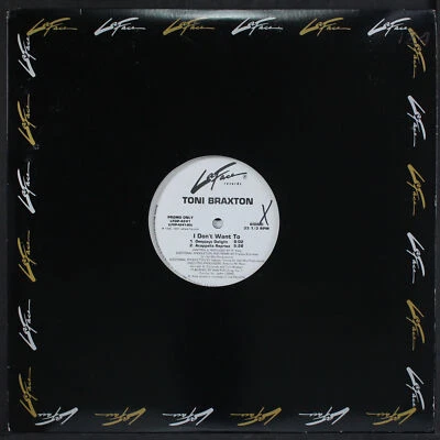 TONI BRAXTON: i don't want to / extended LAFACE 12" Single 33 RPM - Imagem 1 de 2