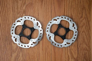 Shimano SM-RT81-SS Centerlock Disc Brake Rotors 140mm 1 PAIR City Bike Road - Picture 1 of 1