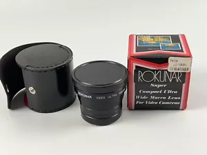Rokunar Video Ultra Macro wide 0.6X See Pictures - Picture 1 of 6