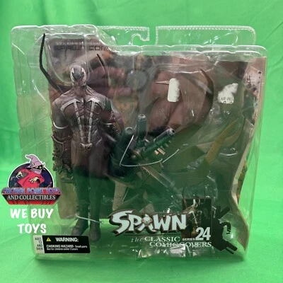Figura de acción Spawn Classic Comic Covers serie 24 Spawn hsi.01 McFarlane NRFP Foto 1 de 4