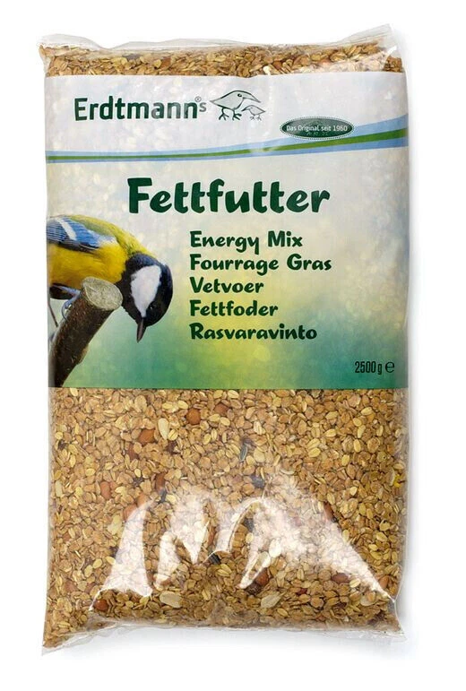 Erdtmann Fettfutter 2,5 kg Futter Ganzjahresvogelfutter Tierfutter Vogelfutter - Bild 1 von 1