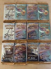 Lot 7 Harry Potter Quidditch Cup TCG CCG Booster Packs