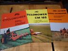 PZ Cyclomower and Haybob sales leaflets x3 1970's ? Z2
