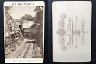 Anselm Schmitz, Deutschland, Petersberg, Zahnradbahn Vintage albumen print, cart