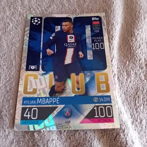 KYLIAN MBAPPE FRANCE TOPPS PSG PARIS SAIN GERMAIN CHAMPIONS LEAGUE - Picture 1 of 1