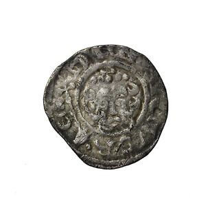England King Henry III 1216-1272 AD Silver Short Cross Penny Canterbury S.1356b
