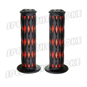 Hilt Pattern Motorcycle ATV Mini Dirt Pit-Bike 7/8" Hand Grips Handle Bar Grip - Picture 1 of 7