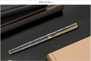 PILOT fountain pen FCAN-5SR-BGY size M " Cavalier " Black Grey Nib Special alloy - Picture 1 of 12