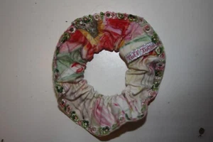Feines Haargummi, Haarband, Zopfgummi v. Toff Toggs - Bunt, Blumenmuster - Bild 1 von 2