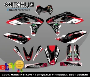 KIT ADESIVI GRAFICHE MURDER BLACK per moto SM 610 dal 2005 al 2010 DECALS  - Picture 1 of 5
