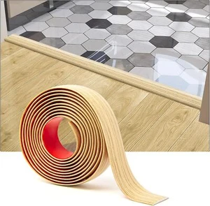 Art3d Self-Adhesive Vinyl Transition Strip, Laminate & Tile Flooring Divider, - Picture 1 of 6