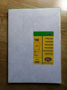 Sigel 100 sheets 90g A4 DP637 double side textured print paper laser inkjet menu - Zdjęcie 1 z 11