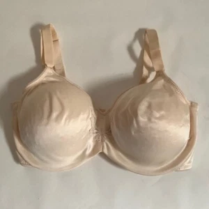 Sujetador Pretty Cream Bali con alambre con aplique de encaje y correas ajustables. Talla 38D - Imagen 1 de 8