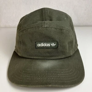 Adidas Originals 5 Panel Forum Cap Mütze Herren OSFM Strapback Trefoil Logo Grün - Bild 1 von 10