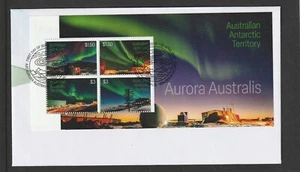 2025 AAT Aurora Australis. First Day Cover with Mini-Sheet. Mint Condition. - Picture 1 of 1