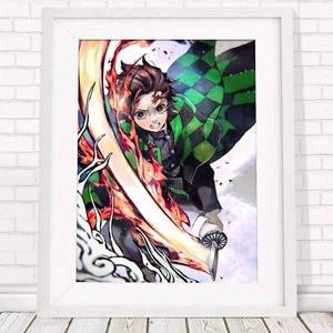 Demon Slayer - Anime Manga Poster Print Sizes A5 to A0 **FREE DELIVERY** - Picture 1 of 14