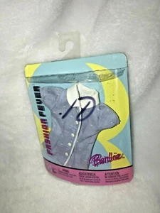Camicetta top blu e bianca Mattel Barbie Fashion Fever H0875 nuova 2004 *LEGGI DESCRIZIONE - Foto 1 di 6