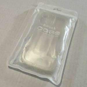 NEW Clear Anuck Curvy iPhone 15 Phone Case - Picture 1 of 3