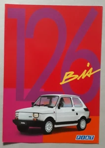 Fiat 126 Bis Brochure 1988 - Picture 1 of 3