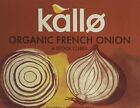 Kallo Organic French Onion 6 Stock Cubes - 66g (Pack of 6)