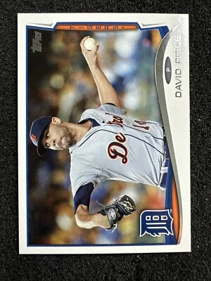 DAVID PRICE #US-7 2014 Topps Update QTY Detroit Tigers - Image 1 of 2