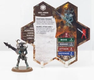 2 X Skull Demon Set - C3V / SOV Custom - figures & cards - Heroscape - Picture 1 of 2