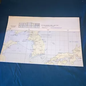 Nasa Spacecraft Recovery Chart Sheet, Gemini-Titan 3 Mission NSR-3 1964 - Picture 1 of 3