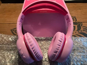 Kids Bluetooth Wireless Headphones Pink Over Ear Childrens New In Box Child - Picture 1 of 10