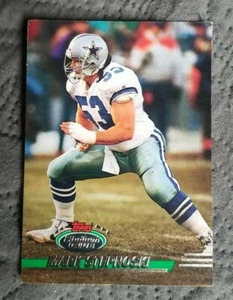 1993 Stadium Club Football Card #476 de Mark Stepnoski - Dallas Cowboys - Imagen 1 de 2