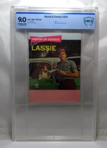 March of Comics #334 (1969) CBCS 9.0 Lassie Photo Cover File Copy Dell Comics - Picture 1 of 3