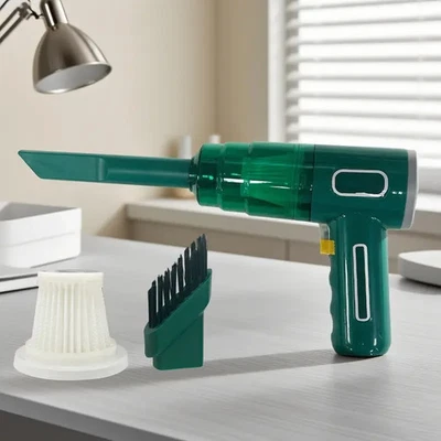 Aspiradora de mano inalámbrica Aspiradora de coche 120 W Mini aspiradora de succión fuerte Foto 1 de 4