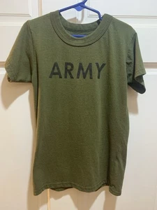 Boys Army Graphic Tee Size 8 Excellent Used Condition - Picture 1 of 4