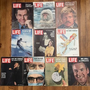 Lot Of 10 LIFE Magazines From Jan-April 1970 - Bild 1 von 6