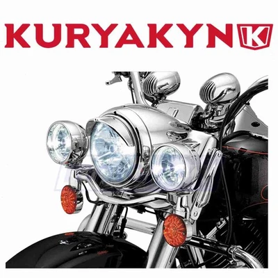 Kuryakyn Headlight Visor for 2010-2011 Harley Davidson FLHXXX Street Glide hx - Imagem 1 de 4