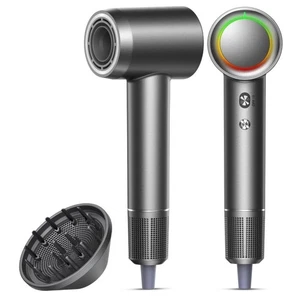 ALLOOM HAARTROCKNER 160000 U/min PROFI-HOCHGESCHWINDIGKEITSFÖHN - GRAU - Bild 1 von 6