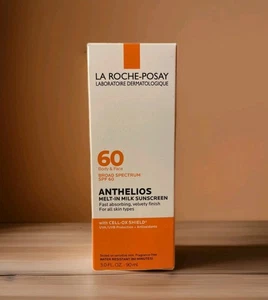 La Roche-Posay Anthelios LSF 60 einschmelzende Milch Sonnencreme 3,0 Unzen Neu im Karton!  EXP 4/2026 - Bild 1 von 3