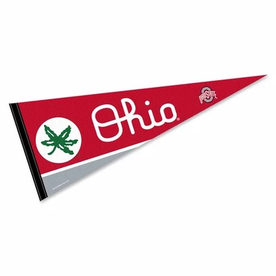 Ohio State Buckeyes Buckeye Leaf Full Size Pennant - Image 1 of 4