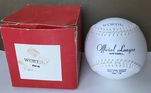 Vtg Worth PX-16 Softball New in the Original Box - Picture 1 of 7