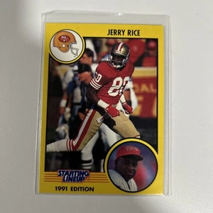 1991 Jerry Rice Starting Lineup Card - 49'ers - Picture 1 of 2