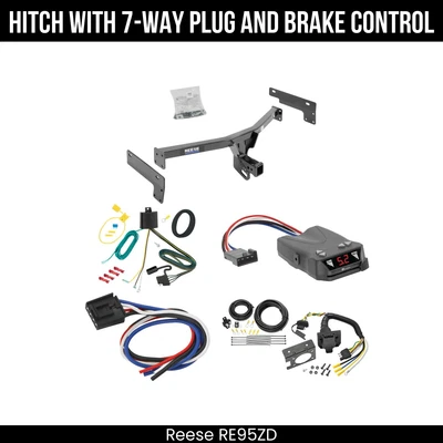 Control de freno Reese Hitch TowPKG para receptor de 2" clase 3 15-19 Lincoln MKC 44756 Foto 1 de 4