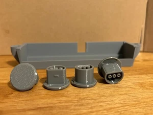 Nintendo N64 Region Free Cartridge Tray Slot with Controller Port Covers - Picture 1 of 12