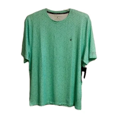 Camisa Spyder Para Hombres Extra Grande Natación Protección contra Erupciones Camisa Verde Azulado UPF 30 Surf Senderismo Foto 1 de 4