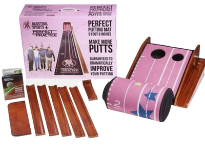 Perfect Practice Barstool Sports Putting Mat 9ft 6in Transfusion Edition Golf - Image 1 of 4