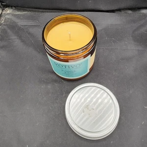 Votivo Aromatic Jar Candle Juniper Rain 11.6 oz Single Wick Chamomile Pepper New - Picture 1 of 5