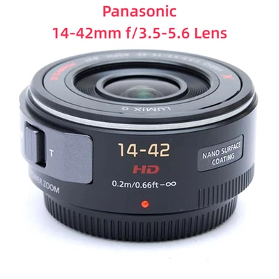 Lumix G X Vario 14-42mm f/3.5-5.6 PZ OIS Lens for Panasonic M4/3-Mount 95 New - Image 1 of 4