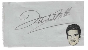 Freddie Mills. Boxer + Elsie And Doris Waters. Signed Autograph Album Page - Picture 1 of 2