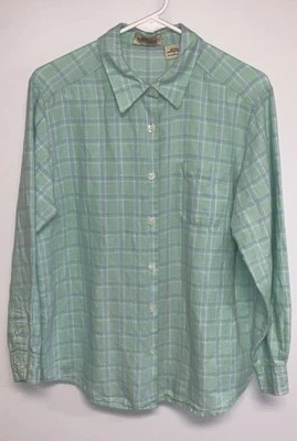 Camisa grande con botones de manga larga Great Northwest Clothing Company para hombre”.  12659 Foto 1 de 3